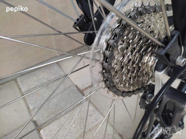 Продавам колела внос от Германия алуминиев велосипед SAVENO OACLAND 28 цола SHIMANO DEORE, снимка 15 - Велосипеди - 37529496