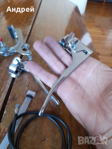 Стар комплект спирачки за велосипед,колело, снимка 4 - Други ценни предмети - 50910483