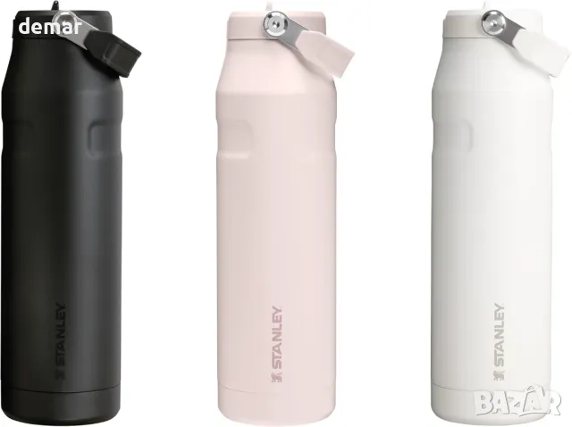Спортна бутилка за вода Stanley IceFlow Flip Straw 2.0 със сламка 1.06 л 15 часа студено 3 дни с лед, снимка 9 - Други спортове - 49891892