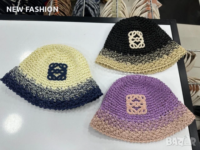 Дамски Памучни Шапки ✨LOEWE