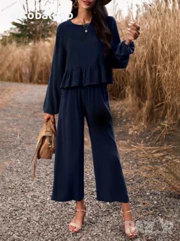 Темпераментен дамски ежедневен комплект от две части, 4цвята,, снимка 8 - Комплекти - 43824097