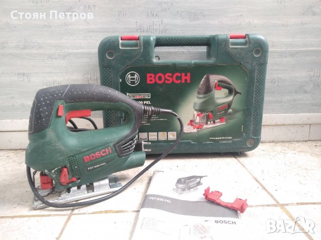 Зеге, прободен трион Bosch с куфар, снимка 2 - Други инструменти - 32430255