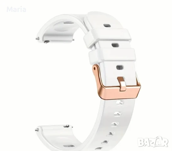 Силиконова каишка за Huawei GT 5 Pro 42mm,Huawei GT 4/5 41mm и защитен капак с камъни за Huawei, снимка 3 - Калъфи, кейсове - 50555484