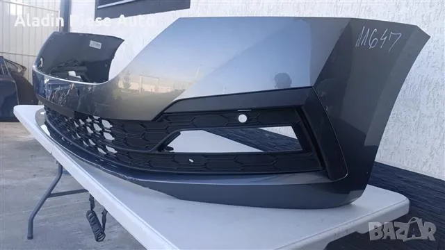 Предна броня Skoda Octavia 4 година 2020 2021 2022 2023 код 5E3807221 , снимка 4 - Аксесоари и консумативи - 50355644