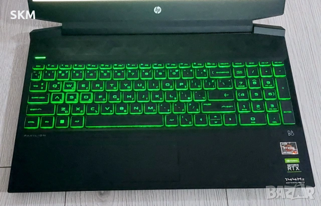 Ryzen 7|RTX3050|1TB|IPS|8RAM лаптоп laptop hp хп gaming гейминг, снимка 7 - Лаптопи за игри - 53519282