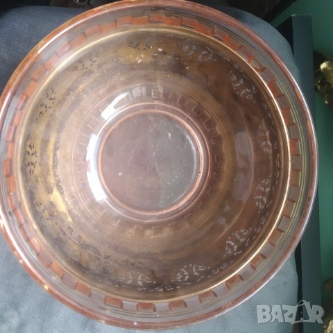 купа,фруктиера арт деко, снимка 4 - Антикварни и старинни предмети - 40224749