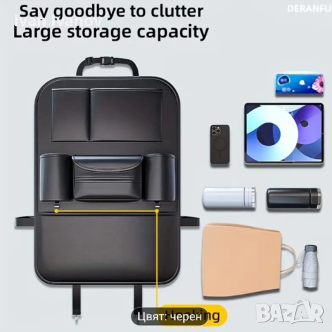 Органайзер за кола за за гърба на седал, снимка 2 - Аксесоари и консумативи - 52493176