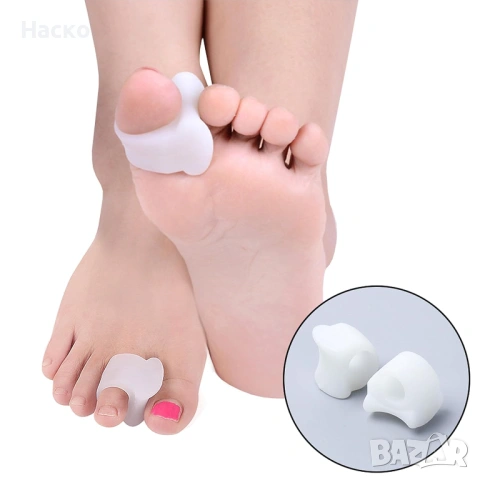 Силиконови разделители за пръсти - Незабавно облекчение от болка