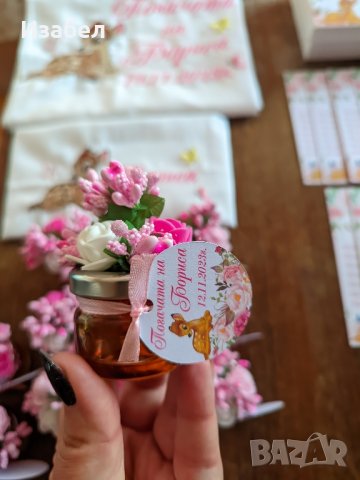 Украса за погача с Бамби, снимка 2 - Други - 43952071