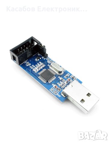 USBasp ATMEL AVR ATMEGA ISP Програматор + лента, снимка 3 - Друга електроника - 43511209