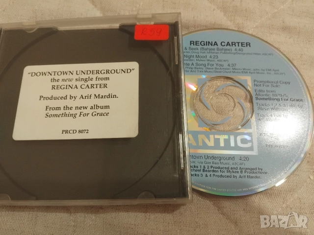 Regina Carter ‎– Something For Grace - оригинален диск музика