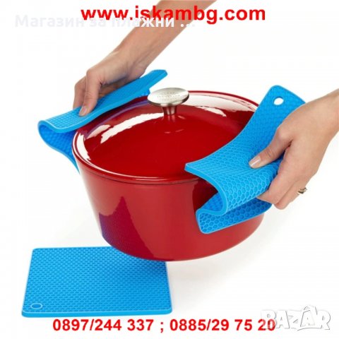 СИЛИКОНОВА ПОДЛОЖКА ЗА ГОРЕЩИ СЪДОВЕ, снимка 13 - Други - 28472501