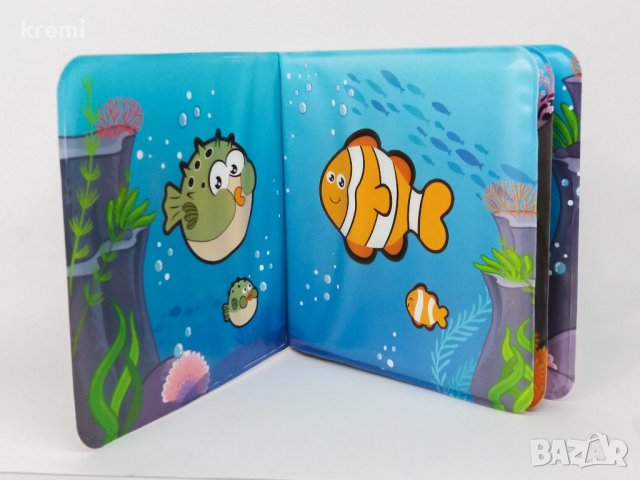 НОВИ! Мека книжка за баня Морски приятели , снимка 6 - Други - 28479803