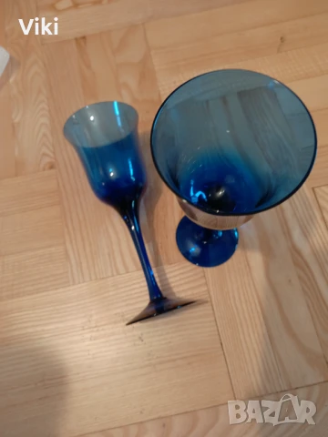 4 бр чаши + ваза