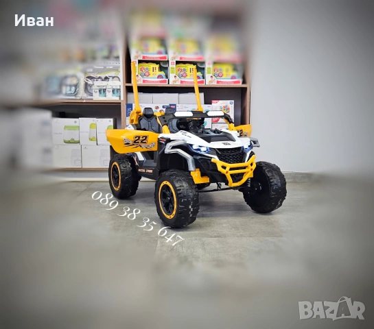 ТОП ЦЕНА!НОВО!Акумулаторен джип ARIZONA с 24V батерия,EVA гуми,4x4,USB, снимка 3 - Електрически играчки - 51706983