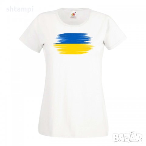 Дамска Тениска Ukraine Flag 2 спрете войната,подкрепям Укркайна,, снимка 5 - Тениски - 37213736