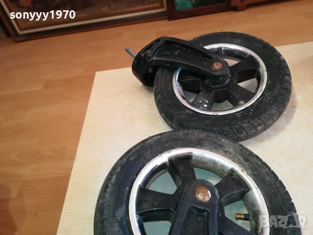 КОЛЕЛА С ГУМИ 25Х5СМ ЗА ИНВАЛИДНА КОЛИЧКА ИЛИ ДР 1112231121, снимка 2 - Инвалидни колички - 43361001