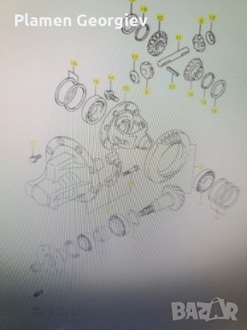 Ремонтен комплект за диференциал на Сузуки Игнис 1.5 4х4 200-та година, снимка 8 - Части - 52838712