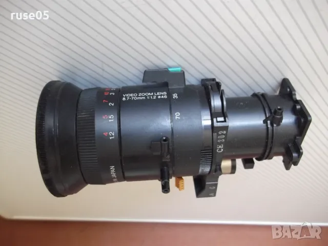 Обектив за видеокамера "video zoom lens 8.7-70mm 1-1.2 ∅ 46", снимка 5 - Обективи и филтри - 50243750