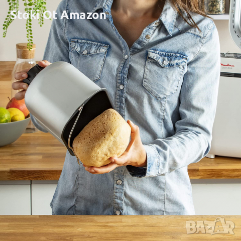 Хлебопекарна Moulinex Pain Doré , 700 W, 1000 гр, 12 Програми, снимка 4 - Хлебопекарни - 36461476