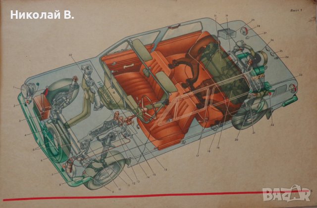 Ретро книга автомобили ЗаЗ 968А и его модификации Машиностроение Москва 1978 г. , снимка 2 - Специализирана литература - 36788374