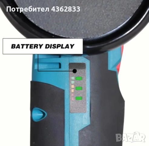 Мини ъглошлакф 12V, снимка 4 - Други инструменти - 52159158
