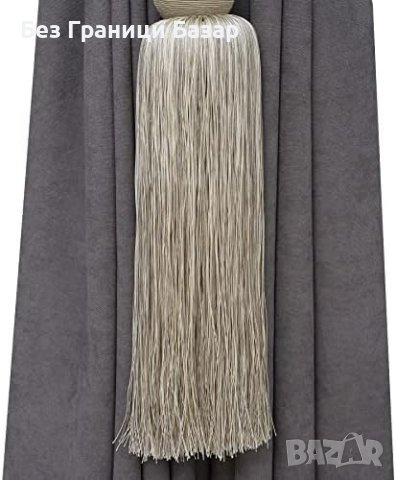 Нови декоративни въжени топки за завеси изтънчен домашен декор, снимка 8 - Декорация за дома - 43666828