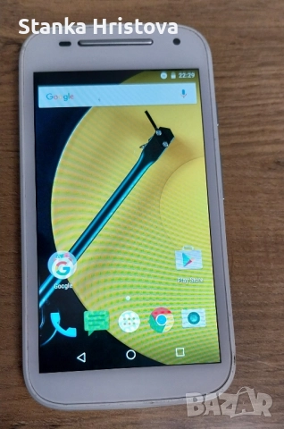 Смард телефон Motorola Moto E., снимка 5 - Motorola - 52177781