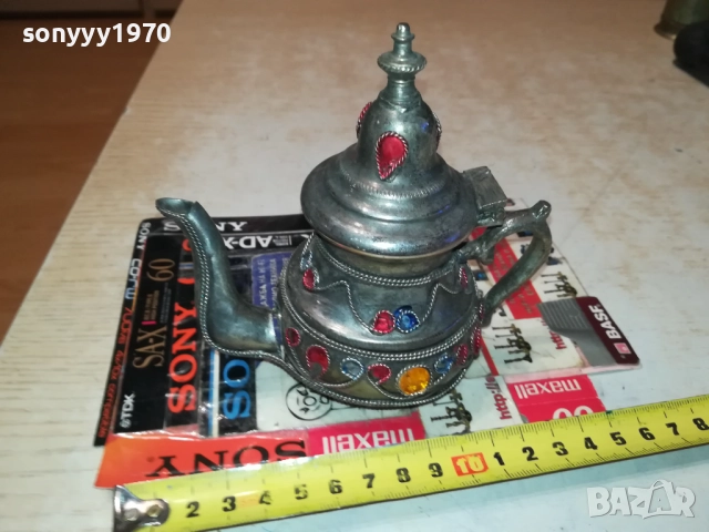 КРАСИВ ЧАЙНИК ОТ ФРАНЦИЯ 0710252025, снимка 5 - Антикварни и старинни предмети - 51979513