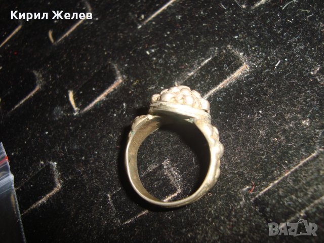 ВЪЗРОЖДЕНСКИ 18 ВЕК СРЕБЪРЕН ПРЪСТЕН РЪЧНА КУЮМДЖИЙЙСКА СТАРА ИЗРАБОТКА НАКИТ за НОСИЯ САЧАН 22611, снимка 17 - Антикварни и старинни предмети - 33045433