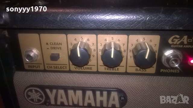 YAMAHA G-10 GUITAR AMPLIFIER-25Х25Х116СМ, снимка 11 - Ресийвъри, усилватели, смесителни пултове - 27492743