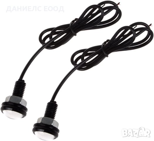 Диодни Светлини тип ОРЛОВО ОКО Ø23mm., снимка 7 - Аксесоари и консумативи - 40388005