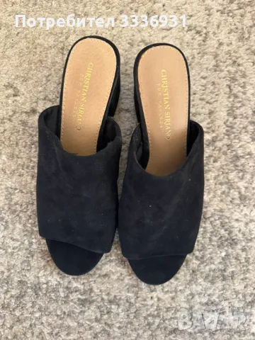 Дамски чехли на ток (mules) Christian Siriano, снимка 2 - Чехли - 50000939