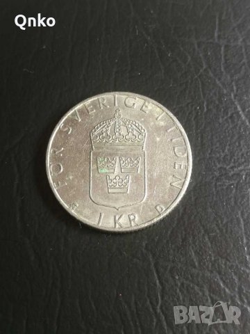 Швеция, 1 крона 1990 D, Sweden, Schweden