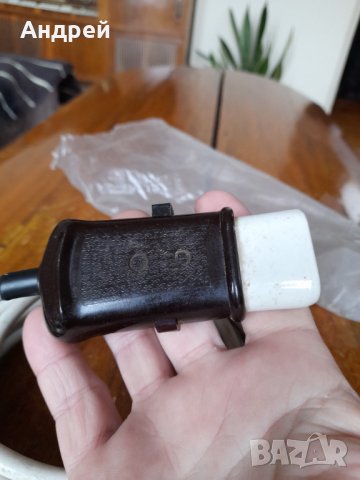 Стар захранващ кабел,Съединителен шнур,щекер #3, снимка 3 - Други ценни предмети - 43779368