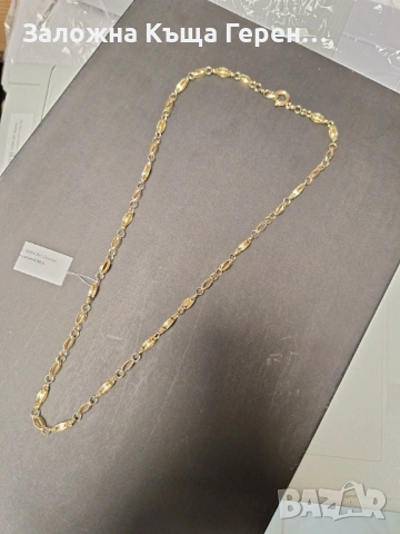 Златен синджир 6,58гр.14к, снимка 4 - Колиета, медальони, синджири - 53594445