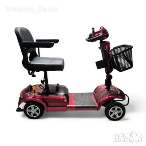 Четириколка за инвалиди на електричество  BL3 500W, снимка 3 - Инвалидни колички - 47277456