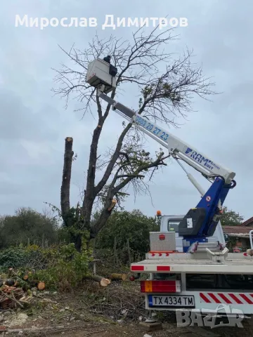 Автовишка под наем . Услуги с вишка 18 м., снимка 9 - Индустриална техника - 46067219