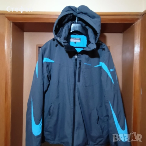 Ново тъмносиво скиорско яке" PROTECH", снимка 3 - Якета - 53540518