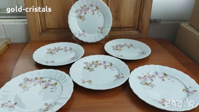 Стар немски порцелан Бавария чинии , снимка 3 - Антикварни и старинни предмети - 33041968