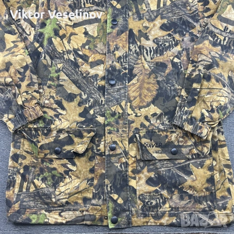 Quiver Mossy Oaks Камуфлажно Яке Мъжко Размер L Листа Лов, снимка 4 - Якета - 53564063
