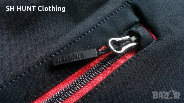 BLAKLADER 4950-2516 Softshell Work Jacket Black/Red размер L работна горница W4-169, снимка 8 - Якета - 52075518