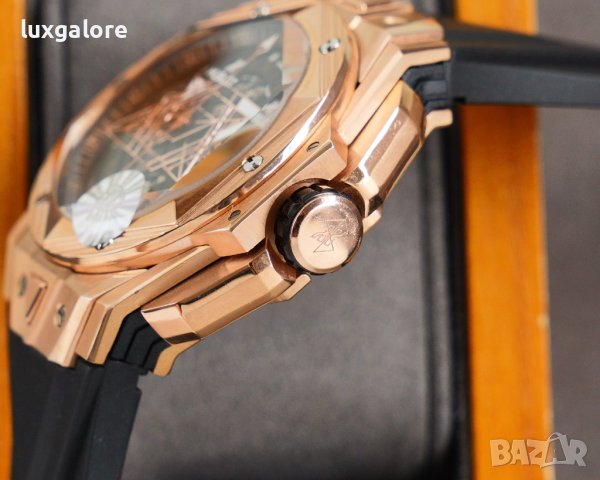 Мъжки часовник Hublot Big Bang Sang Bleu II с автоматичен механизъм, снимка 4 - Мъжки - 43861932