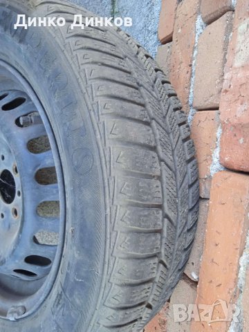 Зимни гуми Semperit 185/65R14 със стоманени джанти, снимка 9 - Гуми и джанти - 43633253