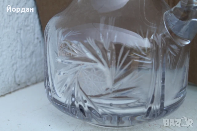 Немска кристална кана за вино , снимка 8 - Вази - 50606862