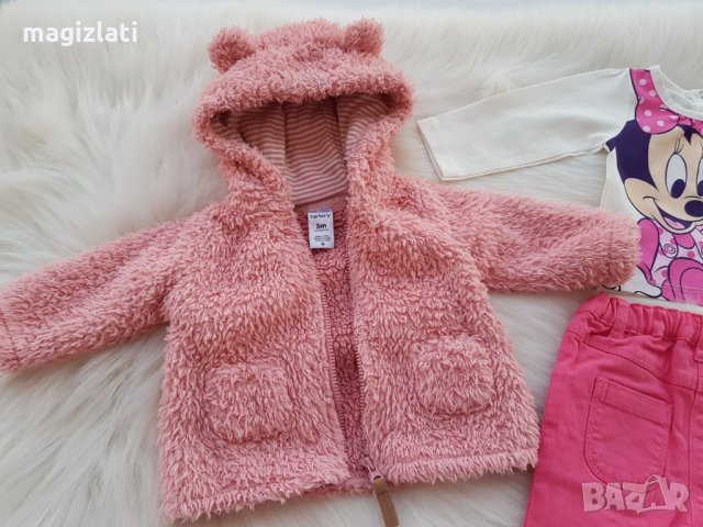 Дънки и нова блуза  0-3 месеца, снимка 11 - Комплекти за бебе - 28706438