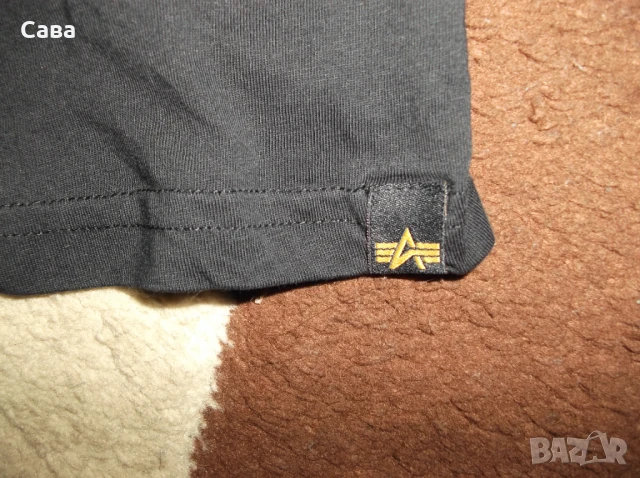 Тениска ALPHA IND.  мъжка,ХЛ-2ХЛ, снимка 4 - Тениски - 51253250