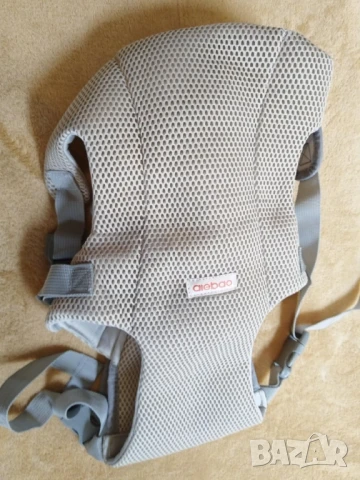 Ергономична кенгуру раница-слинг сива, снимка 2 - Кенгура и ранички - 51206361