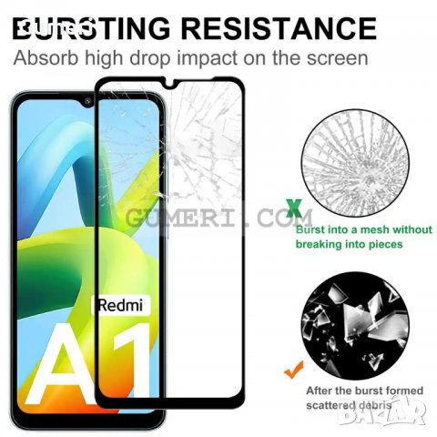 Xiaomi Redmi A1 - Стъклен Протектор за Целия Екран, снимка 4 - Фолия, протектори - 38806021