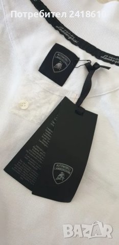 Lamborghini Italy Pique Cotton Mens Size S НОВО! ОРИГИНАЛ! Мъжка Поло Блуза !, снимка 15 - Блузи - 50178628